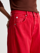 HATTIE CROP JEAN in Recording Red by AG Jeans