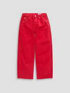 HATTIE CROP JEAN in Recording Red by AG Jeans