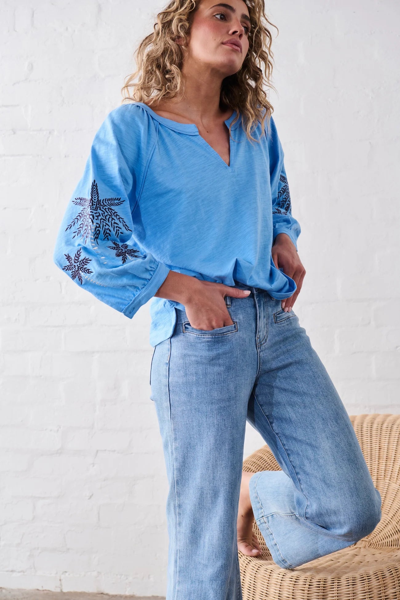 FREYA JEAN | 70s Blue - Darling & Domain