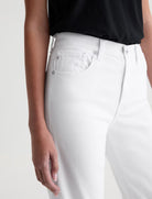 BRINLEY CROP JEAN in Gallery White by AG Jeans