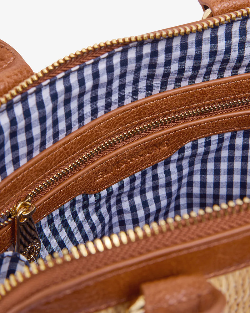 FAIRFAX TOP GRIP | Tan with Natural Weave