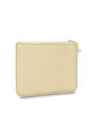 FLAT POUCH in Gold by Elms and King