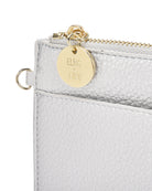 FLAT POUCH in Silver by Elms and King