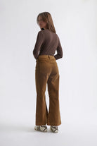 FREYA VELVET JEAN in Toffee Velvet by Kireina