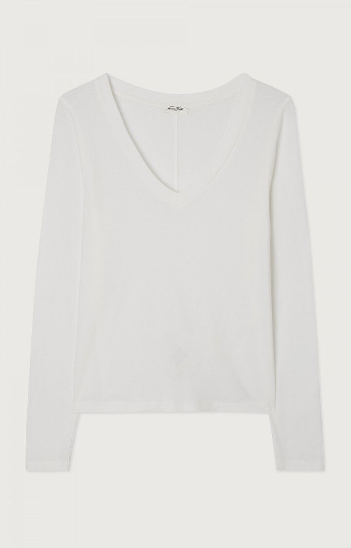 GAMIPY LONG SLEEVE V NECK TEE Gami02E | White