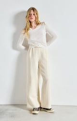 GAMIPY LONG SLEEVE TEE Gami28 | White - Darling & Domain