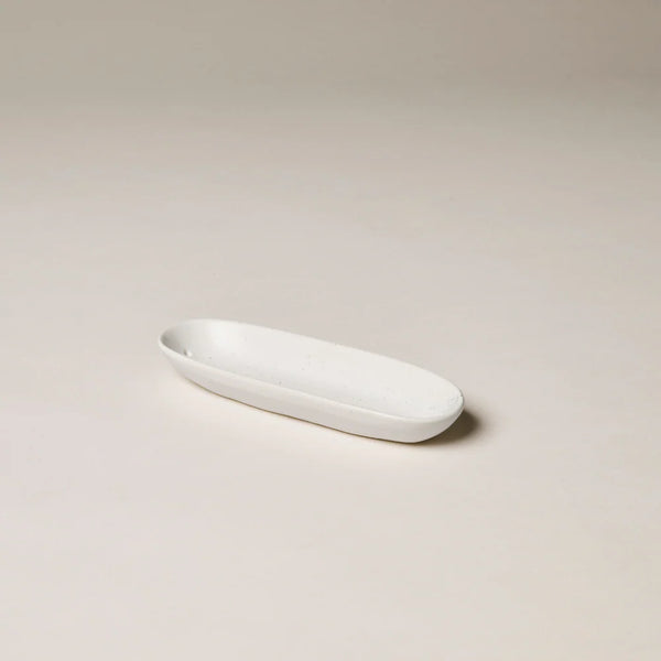 THE COLLECTOR CERAMIC INCENSE HOLDER | White
