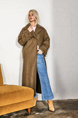 GWYNETH COAT in Khaki from Kireina