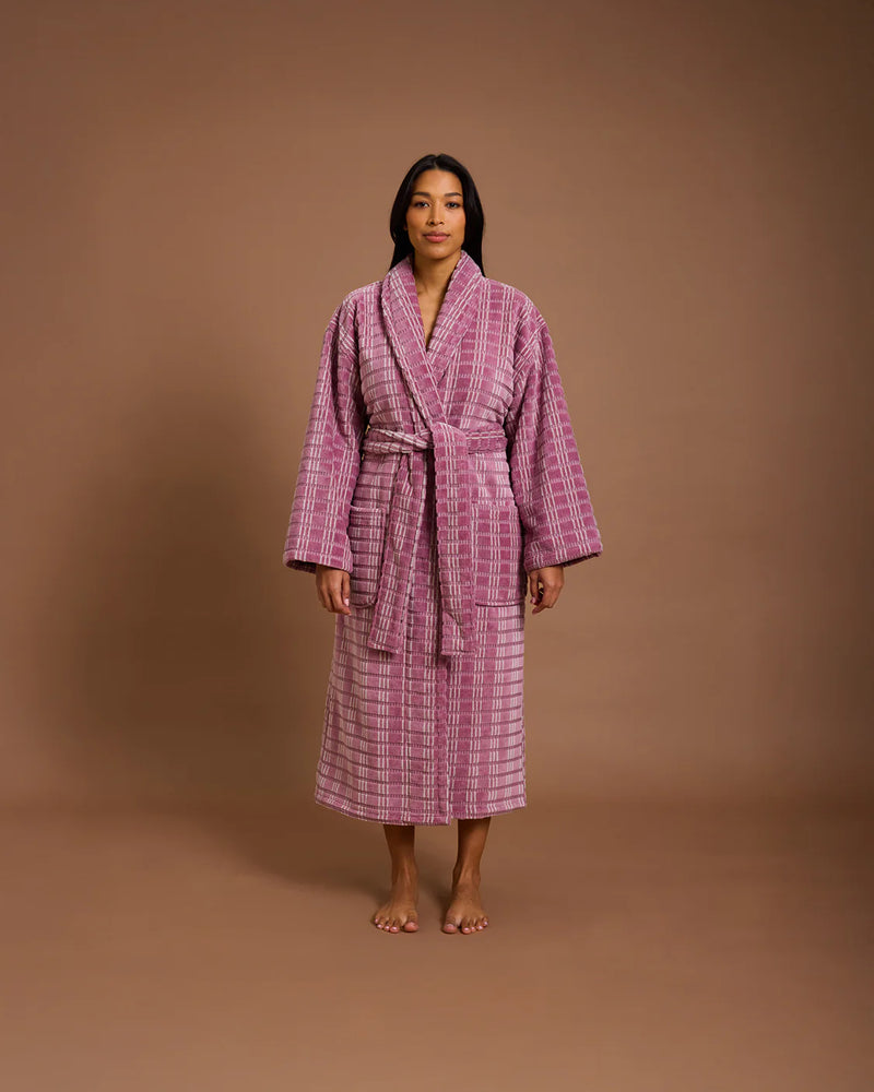 HOMMEY ROBE in Fig from Hommey,
