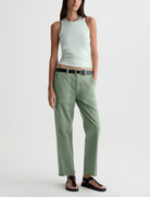 ANALEIGH JEAN in Sulfur Faded Moss by AG Jeans
