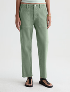 ANALEIGH JEAN in Sulfur Faded Moss by AG Jeans