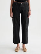ANALEIGH JEAN in Sulfur Super Black by AG Jeans