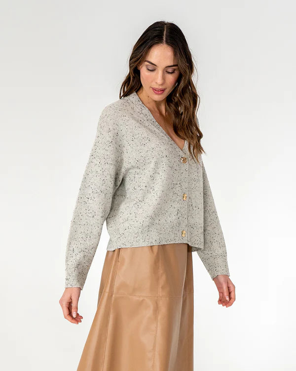 HAMILTON CARDIGAN in Oreo by Elms and King