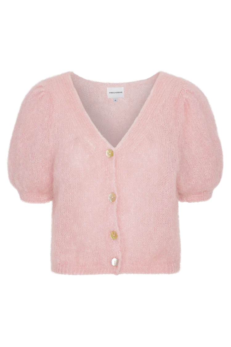 HARPER CARDIGAN in Light Pink by Americandreams