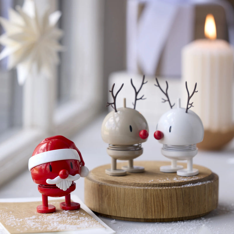 HOPTIMIST REINDEER BUMBLE SMALL | White