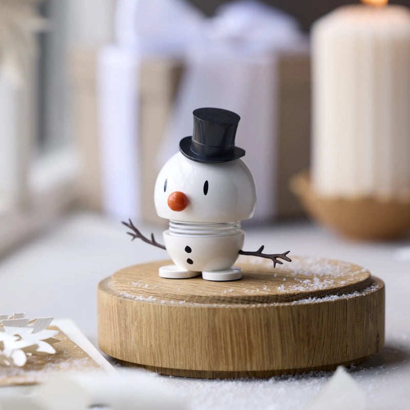 HOPTIMIST SNOWMAN SMALL | White