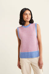 Alessandra Houston Vest in denim