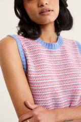 Alessandra Houston Vest in denim