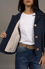 DASH COAT | Navy - Darling & Domain