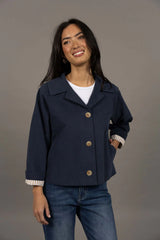DASH COAT | Navy - Darling & Domain