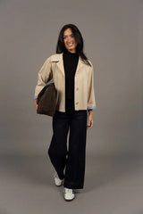 DASH COAT | Stone - Darling & Domain