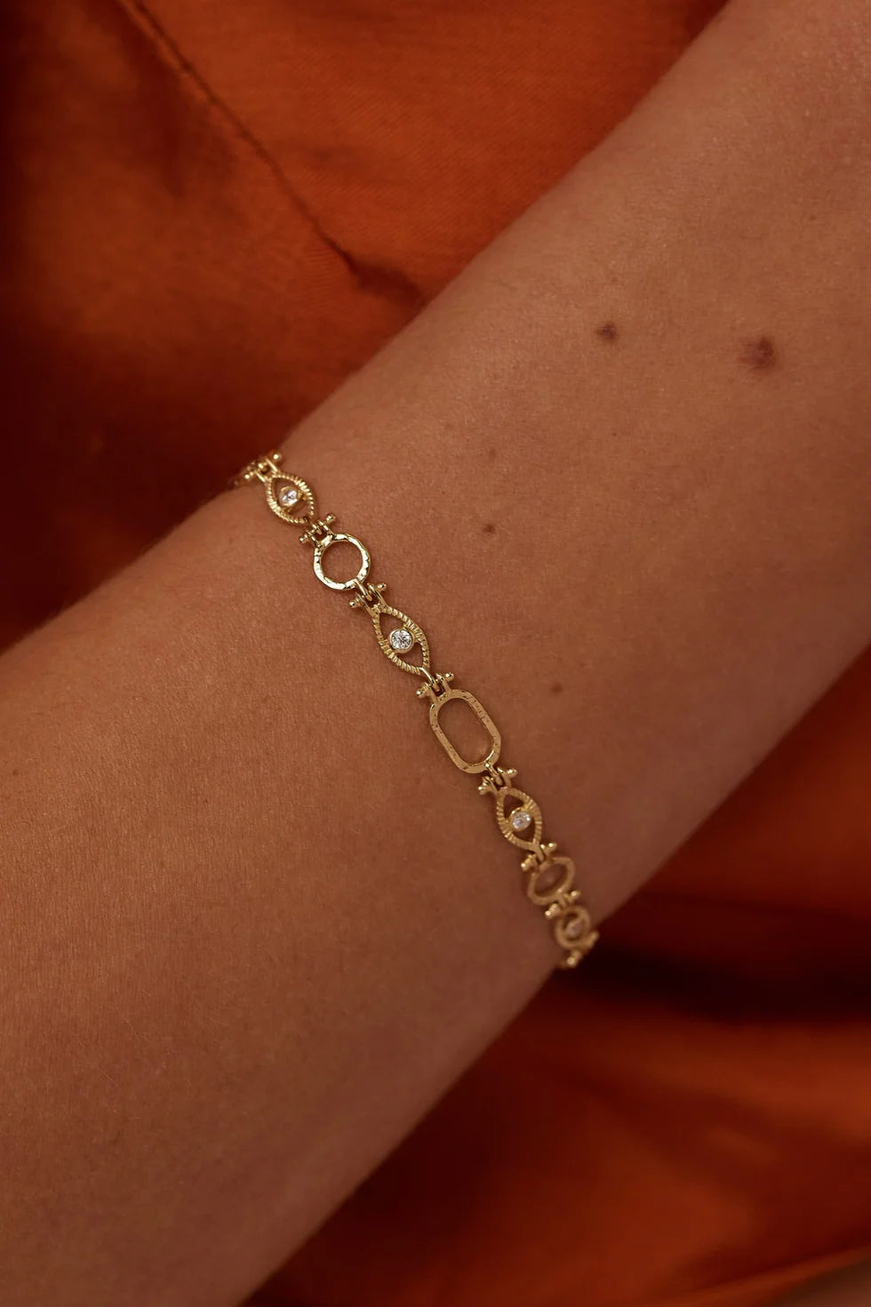 ALL SEEING EYE BRACELET in Gold by ToniMay