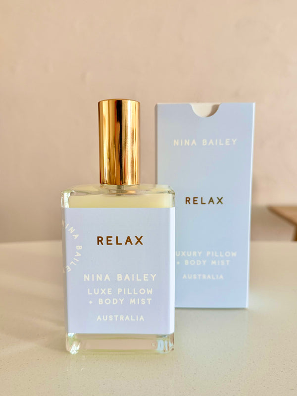 NINA BAILEY LUXE PILLOW  + BODY MIST | Relax