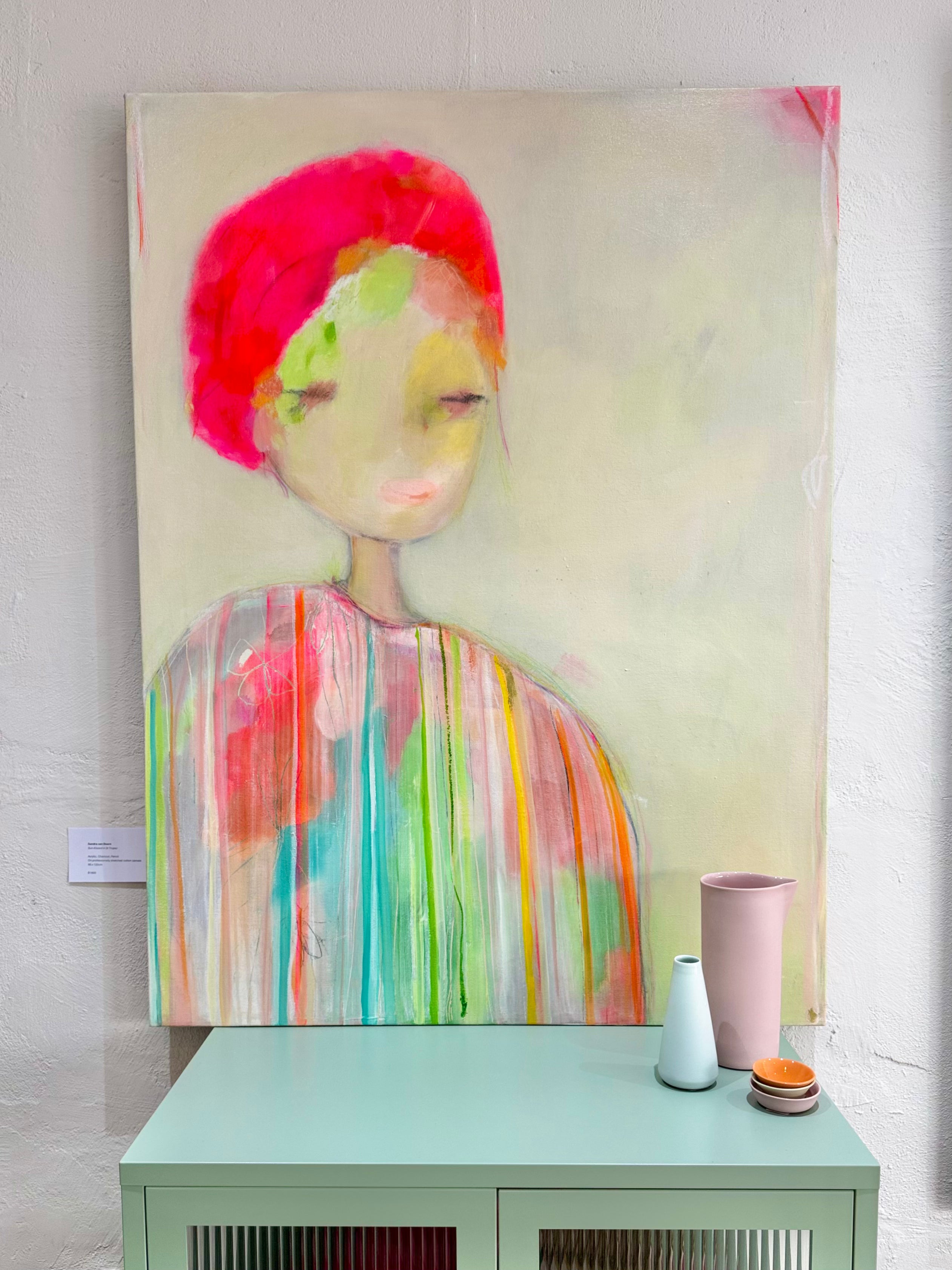 SANDRA VAN DOORN ART Sun-Kissed in St Tropez 90x120cm at Darling & Domain