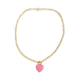 HOT POP NECKLACE in Pink by Gold Sister