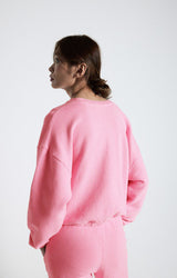 SWEATSHIRT IZU03A | Vintage Pink - Darling & Domain