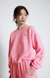 SWEATSHIRT IZU03A | Vintage Pink - Darling & Domain