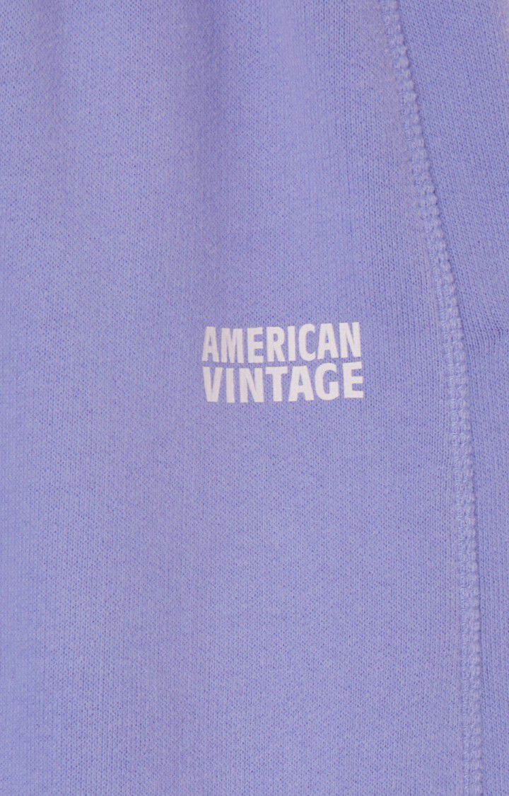 AMERICAN VINTAGE SWEATPANT IZU05A in Vintage Iris