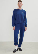 AMERICAN VINTAGE SWEATPANT IZU05D in Vintage Atlantic