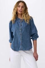 ISLA SHIRT in Baja Blue from Kireina