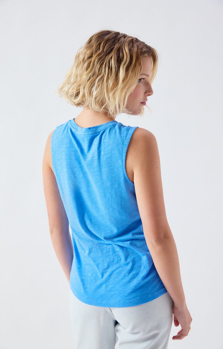 JACKSONVILLE TANK TOP JAC47V in Vintage Sea by American Vintage