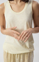 JACKSONVILLE TANK TOP JAC47V in Vintage Vanilla by American Vintage