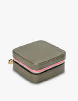 JEWELLERY CASE in Khaki by Elms + King
