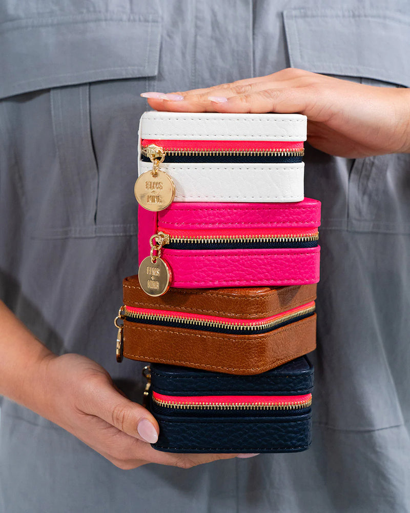 JEWELLERY CASE | Tan Pebble