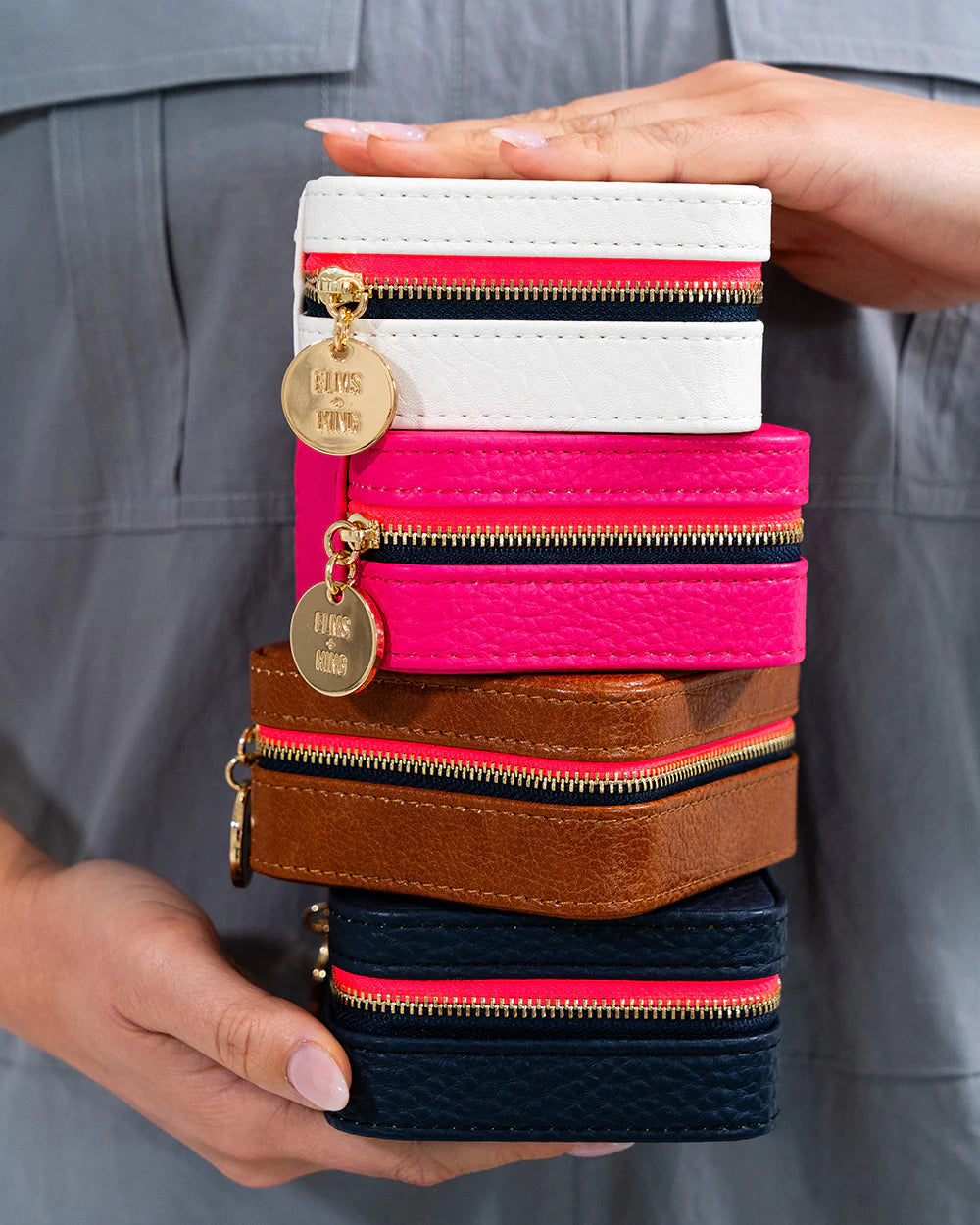 JEWELLERY CASE | Navy - Darling & Domain