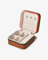 JEWELLERY CASE | Tan Pebble