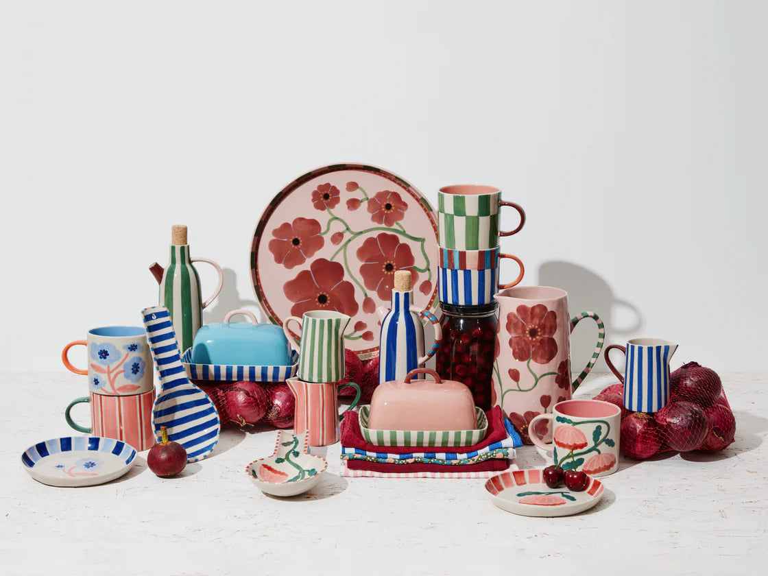 BLOOMIE PINK FLOWER DISH - Darling & Domain