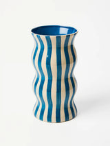 PALMA NAVY STRIPE VASE