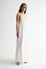 Elka Collective CLOVE DRESS in White