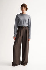 Elka Collective RHYDER KNIT in Charcoal Marle