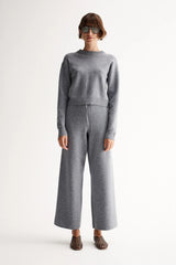 Elka Collective RHYDER KNIT in Charcoal Marle
