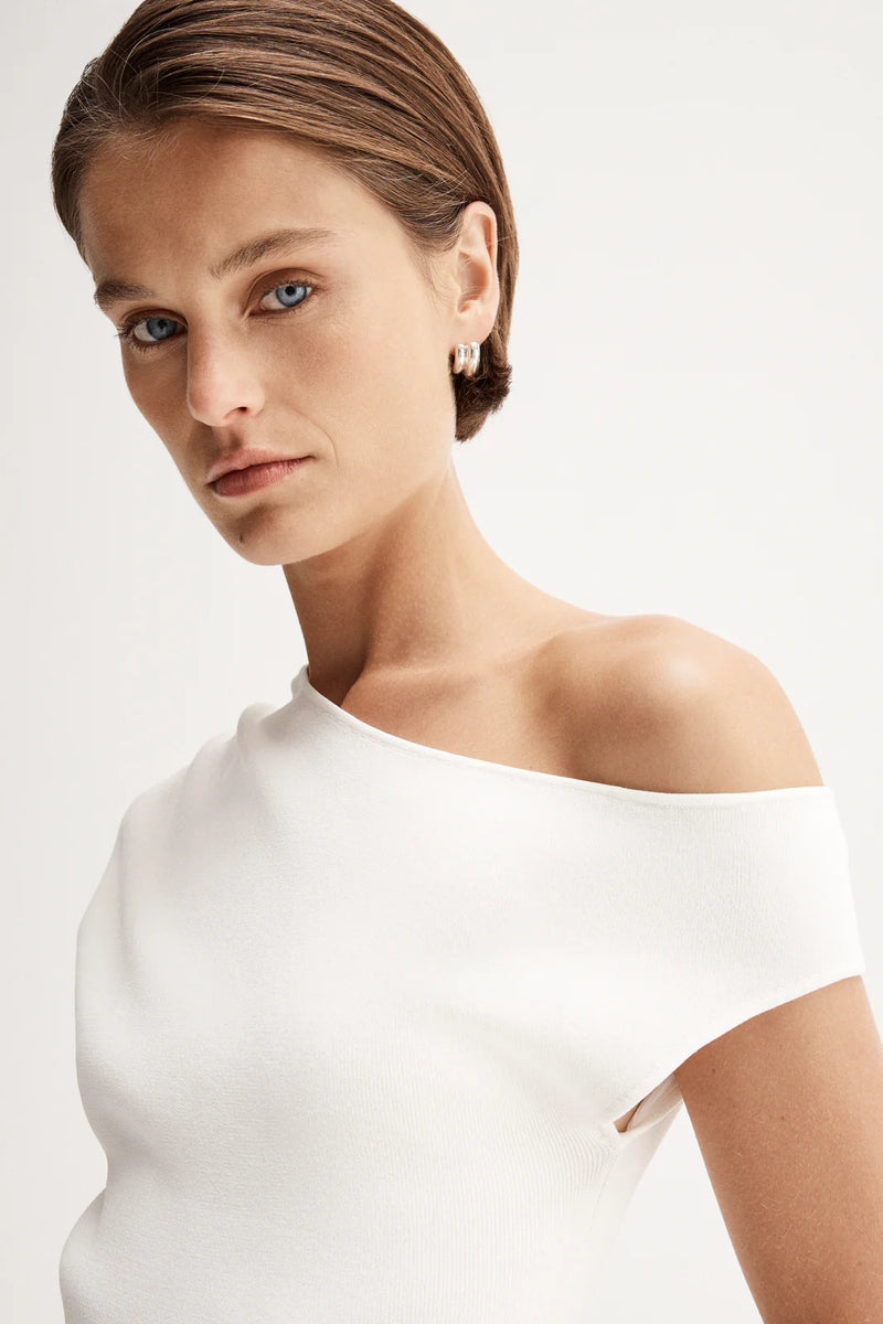 SERENA KNIT TOP in Ivory by Elka Collective