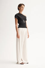 SERENA KNIT TOP in Black by Elka Collective