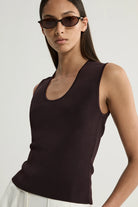 HAYES KNIT TOP in Shiraz by Elka Collective