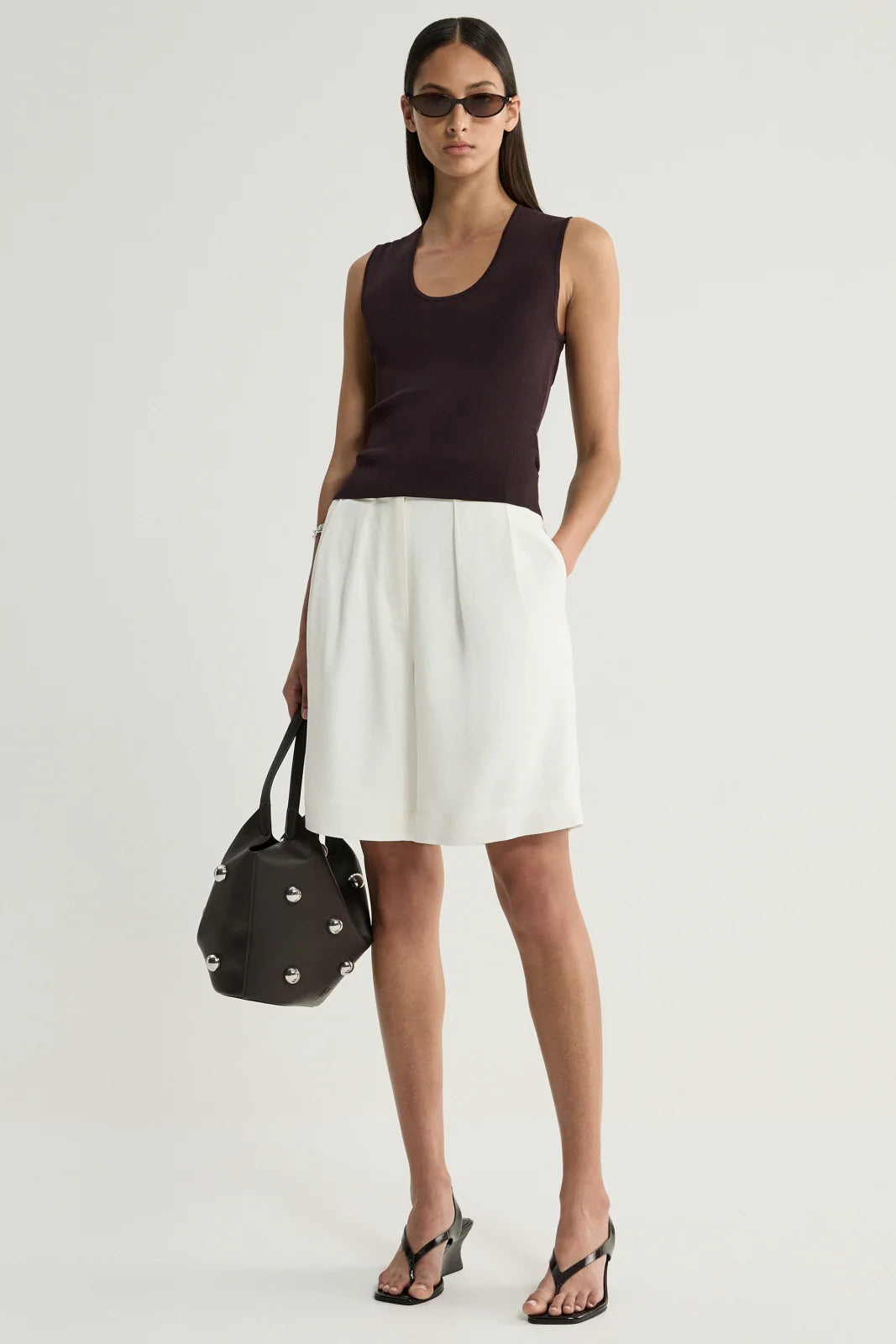 HAYES KNIT TOP in Shiraz by Elka Collective