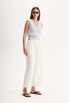WINSLET KNIT TOP in Cornflower by Elka Collective